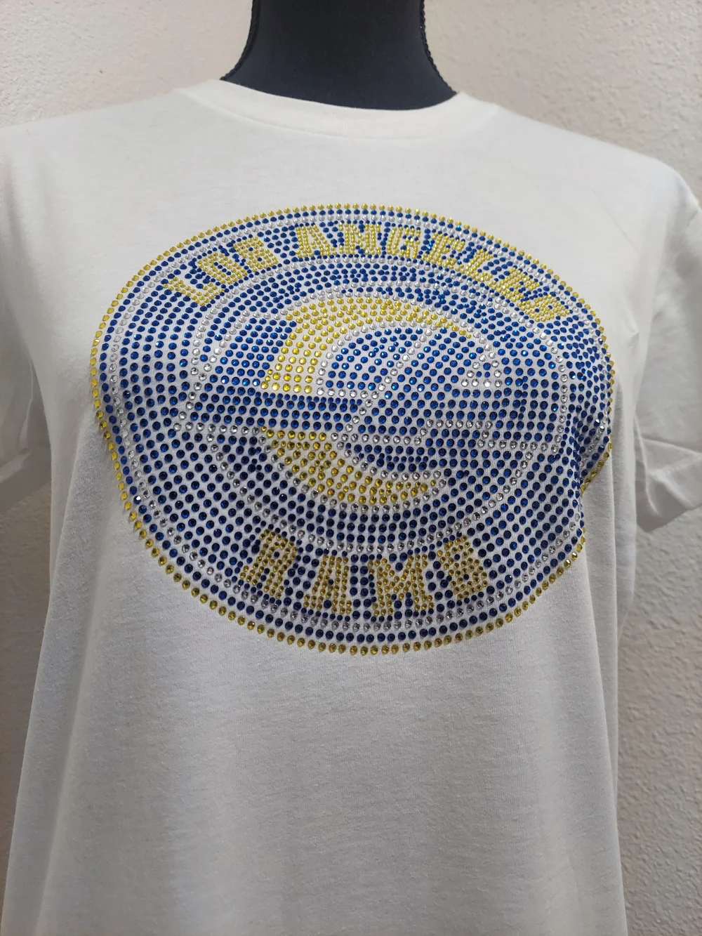 Los Angeles Rams Womens Fitted T-shirt - Picture 2 of 7